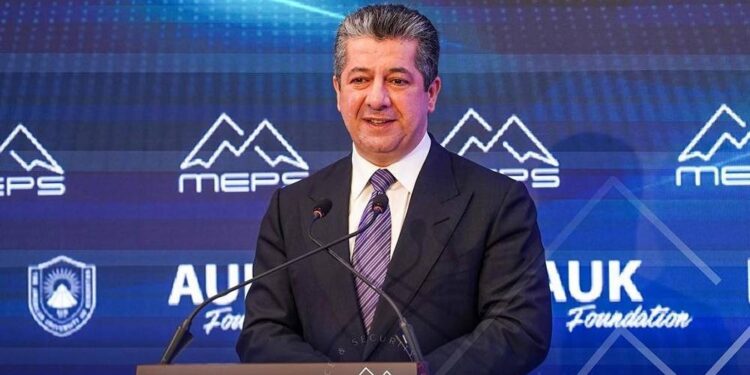 مسرور بارزاني يدعو إيران إلى عدم تصدير توتراتها الداخلية للجوار