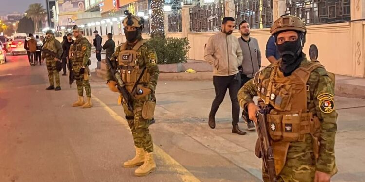 قوات خاصة تنتشــــر في بغداد لتأمين الاحتفالات بحلول رأس السنة الجديدة