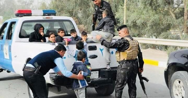 شرطة ديالى تلاحق “متسولين مشبوهين” .. عصابات منظمة تقف وراءهم