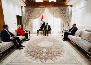 الحلبوسي يستقبل السفيرة الأميركية