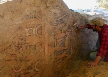 اكتشاف جدارية تعود إلى العصر ما قبل الكولومبي