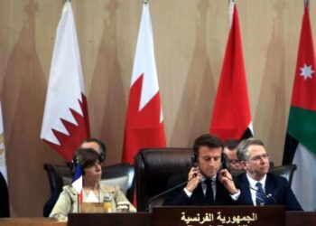 ماكرون يدعو لمسار جديد في العراق بعيد (عن أشكال الهيمنة والإمبريالية)
