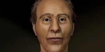 وجه رمسيس الثاني في أول صورة ثلاثية الأبعاد