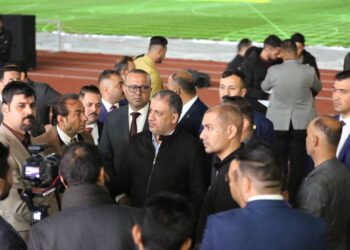 وزير الشباب يتفقد مرفقات المدينة الرياضية في البصرة