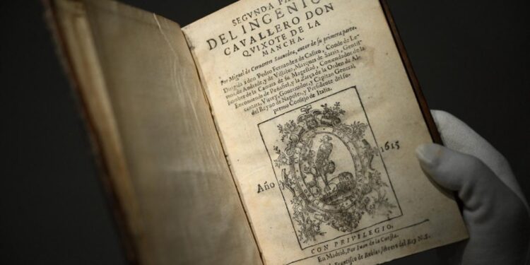 أكثر من نصف مليون $ لنسختيــن نادرتين من “دون كيشوت”