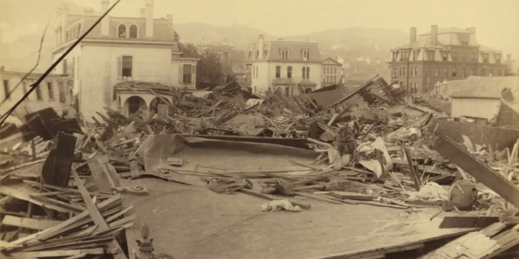 امحى مدينة بأكملها سنة 1889 ,,, “فيضان جونستاون”