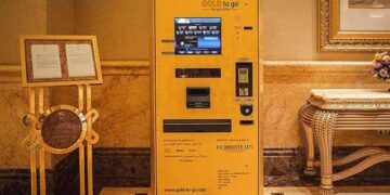 إنطلاق عمل أول صراف آلي لبيع الذهب في العالم