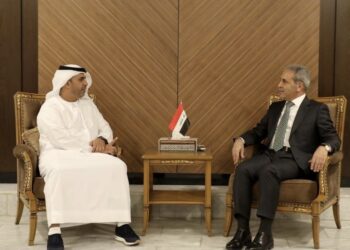 زيدان يبحث الإجراءات القضائية مع نظيره الإماراتي