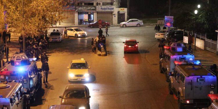 احداث الاردن ,, اعتقالات وانتشار أمني مكثف