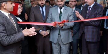 نوفل ابو رغيف يفتتـــح معرضين للخط العربي والمخطوطات النادرة بالتعاون مع تجمع خطاطي العراق بمناسبة اليوم العالمي للغة العربية