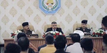 وزير الداخلية يجري سلسلة لقاءات واجتماعات في البصرة