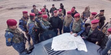 تنفيذ عمليات تفتيش والعثور على مخلفات حربية في كركوك