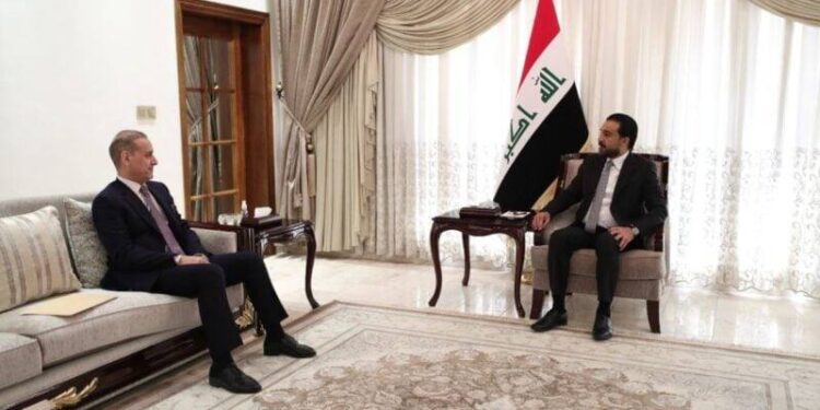 الحلبوسي يستقبل احمد الفتلاوي