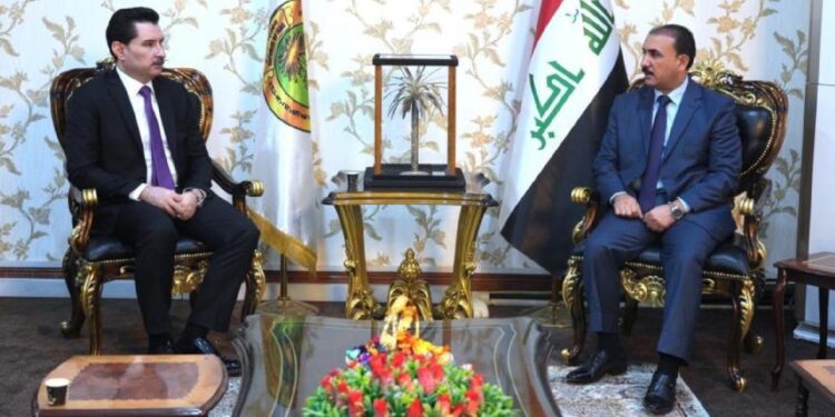 شاخوان عبدالله يلتقي وزير التربية  .. البحث في تهيئة الظروف لمدارس النازحين في كردستان