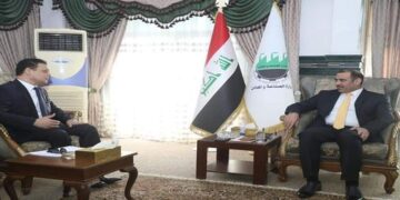 وزيـر الصناعـة والمعـادن يبحـث مـع السفيـر المصـري تعزيـز التعـاون المشترك فـي مجـال الصناعـة