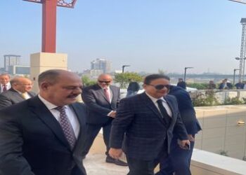 الوفد الاعلامي المصري يزور مبنى نقابة الصحفيين العراقيين