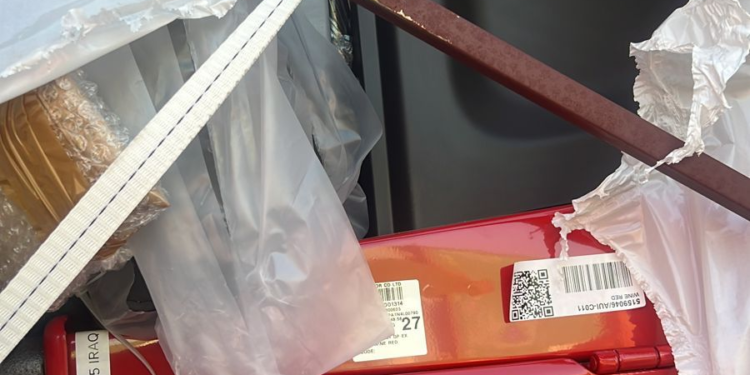 ضبط (13حاوية) مخالفة لشروط وضوابط الاستيراد في منفذ ميناء أم قصر الشمالي