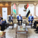 وزير التخطيط ، يستقبل وزيري “الصناعة والطاقة الاردنيين”