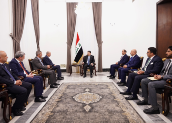 السوداني يلتقي وزيري الصناعة والطاقة الأردنيين