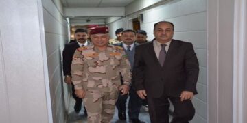 قائد عمليات ميسان يبحث مع رئيس محكمة الاستئناف التعاون بين المؤسستين “الأمنية و القضائية”