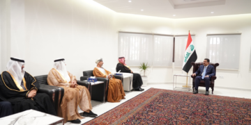 السوداني يستقبل سفراء دول مجلس التعاون الخليجي واليمن في البصرة