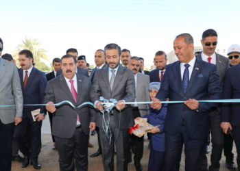 وزير التعليم يفتتح بوابة النصر في جامعة الأنبار