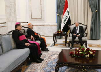 رئيس الجمهورية يستقبل بطريرك الكلدان في العراق والعالم مار لويس روفائيل ساكو