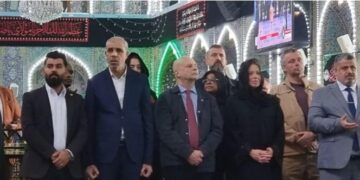 بلاسخارت تزور مرقد الحسين