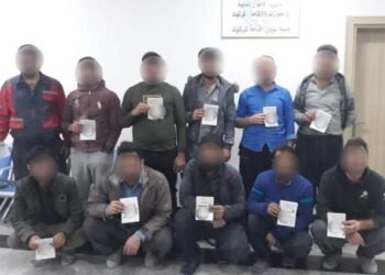 اعتقال عشرات الأجانب المخالفين في كركوك