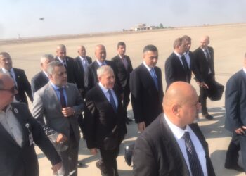 رئيس الجمهورية يصل إلى محافظة البصرة