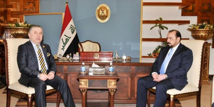 كامل الدليمي يباشر مهامَّه رئيساً لديوان رئاسة الجمهورية