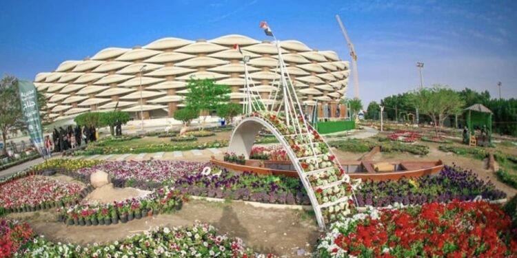 ترحيبـــاً بخليجي 25 البصرة تكتسي بالزهور