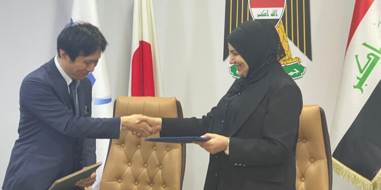 توقيـــع قرض تطوير مصفى البصرة بين العراق واليابان