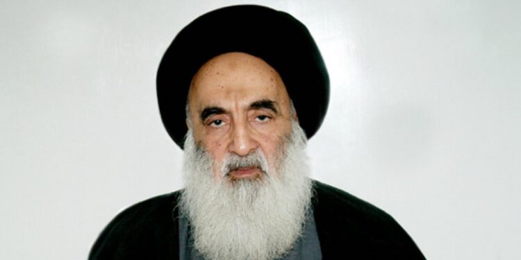 تحية عسكرية للمرجع السيستاني في “ذكرى النصر على داعش” من وزير الداخلية