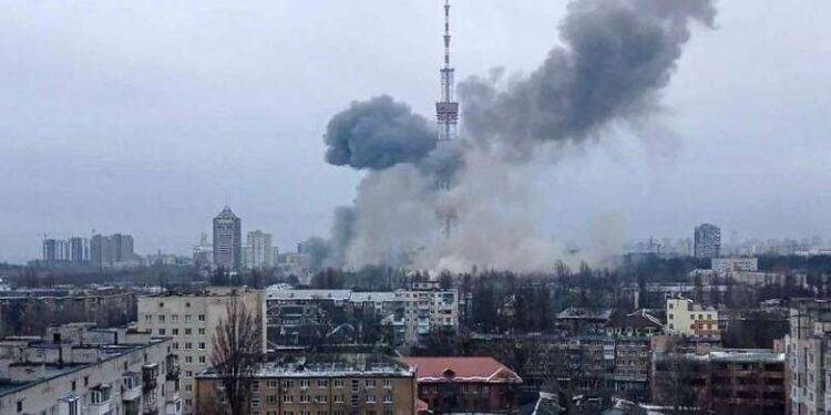 انفجارات قوية تهز كييف العاصمة الأوكرانية