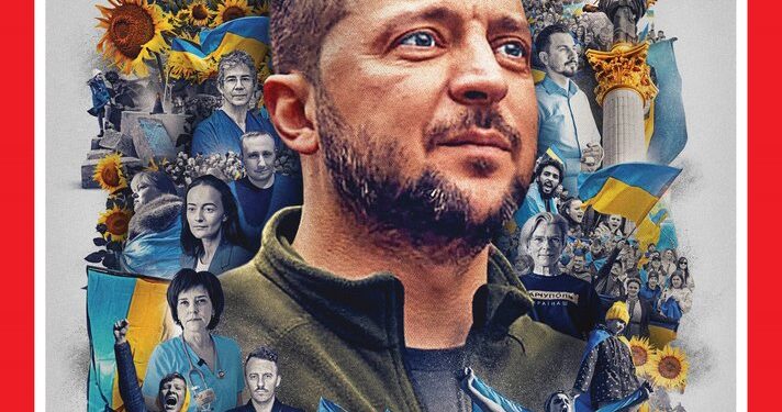 الــتايم تختار “الرئيس الأوكراني” شخصية العام