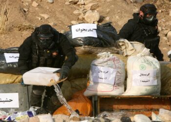 تصاعد مستمر لأعداد المتهمين بالمخدرات في العراق