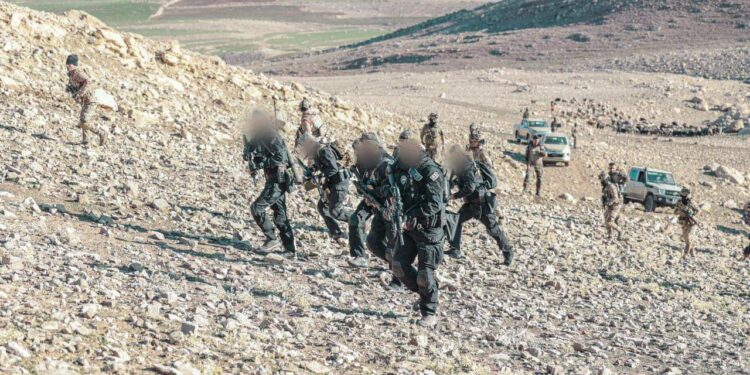 عملية أمنية مشتركة في سنگاو بالسليمانية لـ”ضمان الأمن والاستقرار”