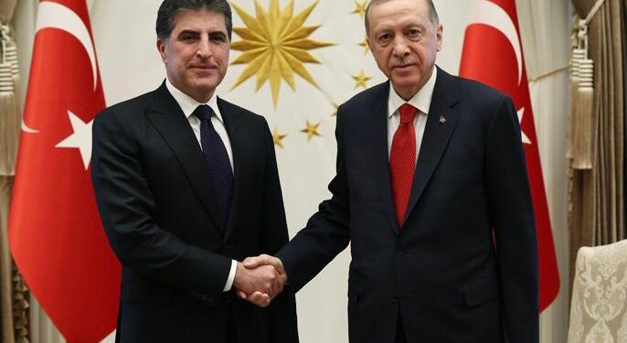 نيجيرفان بارزاني يـــزور تركيا ويجتمع مع أردوغان