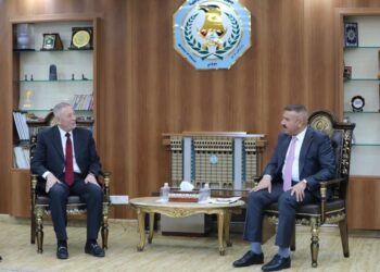  وزير الداخلية  بلتقــــي سفيري السودان والاردن كل على حدة