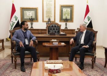 الحلبوسي ورشيد يؤكدان على الحــــوار بين القوى السياسية ومكافحة الفساد