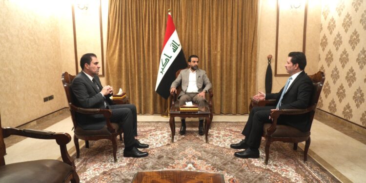 عقد اجتماع لرئاسة البرلمان بإدارة الحلبوسي