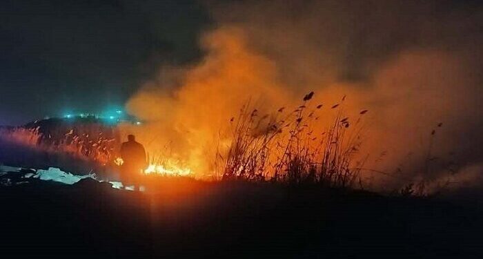 ايران … حريق كبير تزامنـــــاً مع أنباء عن دوي انفجارات ضخمة