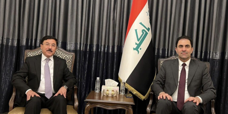 اجتماع بين العلاق والمندلاوي ,, وضع خطة لضبط أسعار الصرف