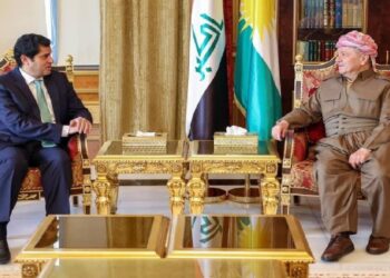 ارزاني يستقبل القنصل الكويتي في أربيل