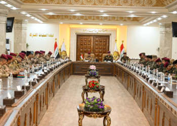 نائب قائد العمليات المشتركة يلتقي رئيس أركان قوات البيشمركة والوفد المرافق له