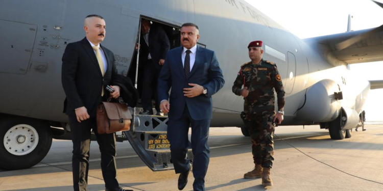 وصول وزير الداخلية الى البصره للاشراف على الاجراءات الامنية لخليجي ٢٥