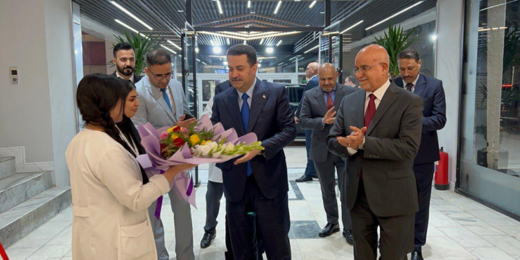 السوداني يفتتح مستشفى الكاظمية التعليمي