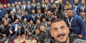 الصدر يستقبل المنتخب الوطني في الحنانة
