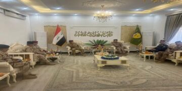 رئيس أركان الجيش يصل الى سامراء